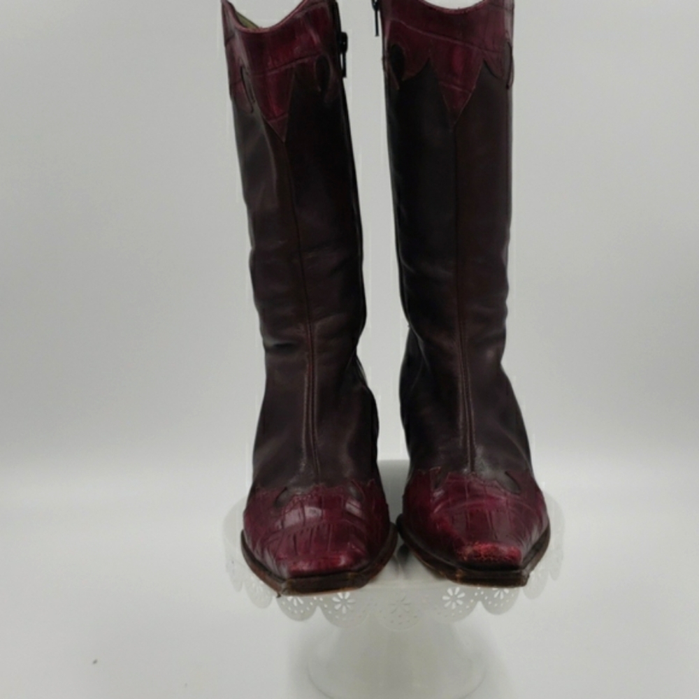 Spanish Leather Boots EU SZ 41